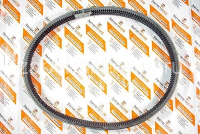 65.96801-0195A Ремень привода вентилятора поликлиновой V для Doosan Взаимозаменяемые номера: 65.968010195A